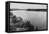 Austin, Texas - View of Lake Austin-Lantern Press-Framed Stretched Canvas