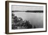 Austin, Texas - View of Lake Austin-Lantern Press-Framed Art Print