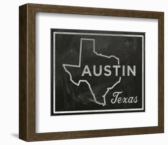 Austin, Texas-John Golden-Framed Giclee Print