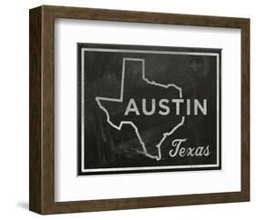 Austin, Texas-John Golden-Framed Giclee Print