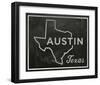 Austin, Texas-John Golden-Framed Giclee Print