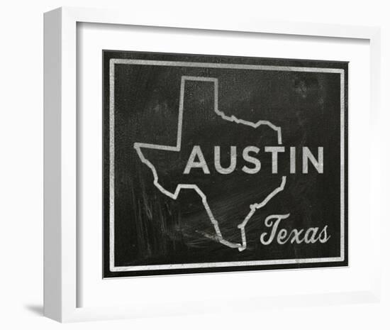 Austin, Texas-John Golden-Framed Giclee Print