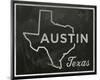 Austin, Texas-John Golden-Mounted Giclee Print