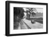 Austin Ulster of Archie Frazer-Nash competing in the RAC TT Race, Ards Circuit, Belfast, 1929-Bill Brunell-Framed Photographic Print