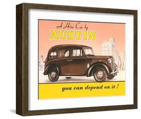 Austin - you Can Depend on it-null-Framed Art Print