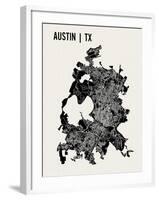 Austin-Mr City Printing-Framed Art Print