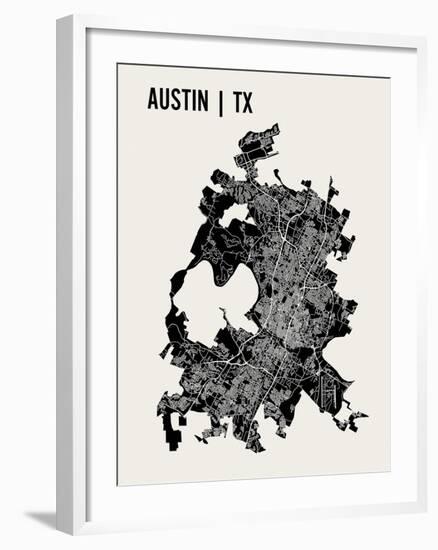 Austin-Mr City Printing-Framed Art Print