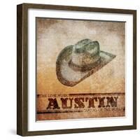 Austin-null-Framed Art Print