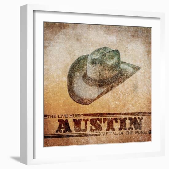 Austin-null-Framed Art Print