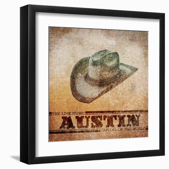 Austin-null-Framed Art Print