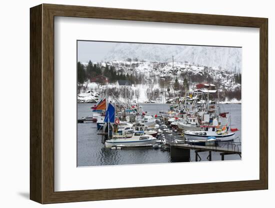 Austnes Fjord, Lofoten Islands, Arctic, Norway, Scandinavia-Sergio Pitamitz-Framed Photographic Print