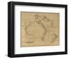 Australasia, c.1812-Aaron Arrowsmith-Framed Art Print