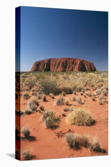 Australia Ayers Rock, Uluru National Park-null-Stretched Canvas