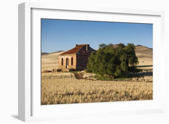 Australia, Burra, Former Copper Mining Town, Abandoned Homestead-Walter Bibikow-Framed Photographic Print