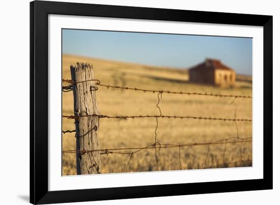 Australia, Burra, Former Copper Mining Town, Abandoned Homestead-Walter Bibikow-Framed Photographic Print