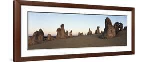 Australia, Cervantes, View of Pinnacle Desert in Nambung National Park at Sunrise-Paul Souders-Framed Photographic Print