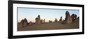 Australia, Cervantes, View of Pinnacle Desert in Nambung National Park at Sunrise-Paul Souders-Framed Photographic Print