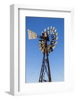 Australia, Clare Valley, Clare, Vineyard Windmill-Walter Bibikow-Framed Photographic Print