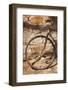 Australia, Clare Valley, Sevenhill, Old Bicycle-Walter Bibikow-Framed Photographic Print