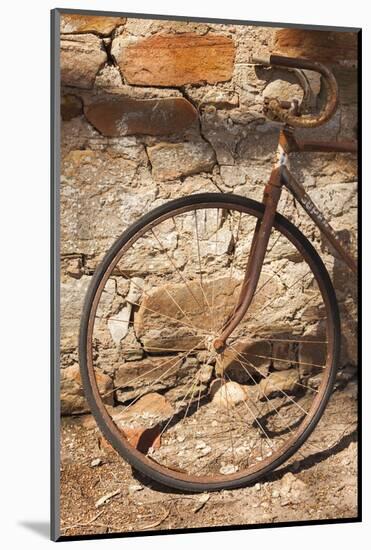 Australia, Clare Valley, Sevenhill, Old Bicycle-Walter Bibikow-Mounted Photographic Print