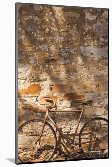 Australia, Clare Valley, Sevenhill, Old Bicycle-Walter Bibikow-Mounted Photographic Print