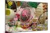 Australia. Easter Display of Decorated Eggs and Stuffed Easter Bunny-Cindy Miller Hopkins-Mounted Photographic Print