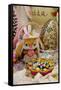 Australia. Easter Display of Holiday Chocolate Eggs and Easter Bunny-Cindy Miller Hopkins-Framed Stretched Canvas