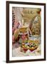 Australia. Easter Display of Holiday Chocolate Eggs and Easter Bunny-Cindy Miller Hopkins-Framed Photographic Print