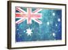 Australia Flag-duallogic-Framed Art Print