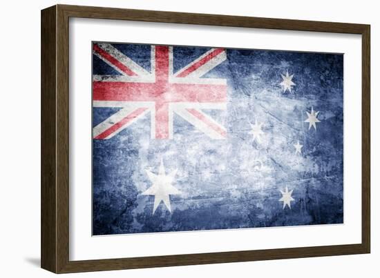 Australia Flag-kwasny221-Framed Art Print