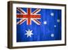 Australia Flag-Miro Novak-Framed Art Print