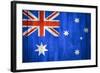 Australia Flag-Miro Novak-Framed Art Print