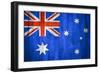 Australia Flag-Miro Novak-Framed Premium Giclee Print