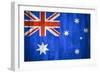 Australia Flag-Miro Novak-Framed Premium Giclee Print