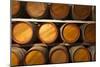 Australia, Fleurieu Peninsula, Mclaren Vale, Wine Barrels-Walter Bibikow-Mounted Photographic Print