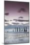 Australia, Fleurieu Peninsula, Port Willunga, Old Jetty, Dusk-Walter Bibikow-Mounted Photographic Print