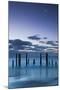 Australia, Fleurieu Peninsula, Port Willunga, Old Jetty, Dusk-Walter Bibikow-Mounted Photographic Print