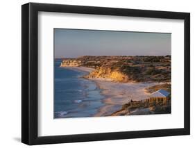 Australia, Fleurieu Peninsula, Port Willunga, Sunset-Walter Bibikow-Framed Photographic Print