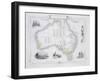 Australia, from a Series of World Maps, c.1850-John Rapkin-Framed Giclee Print