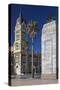 Australia, Glenelg, Glenelg Town Hall and War Memorial-Walter Bibikow-Stretched Canvas