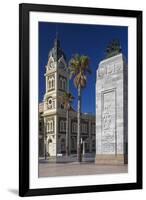 Australia, Glenelg, Glenelg Town Hall and War Memorial-Walter Bibikow-Framed Photographic Print