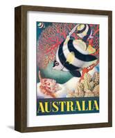 Australia, Great Barrier Reef c.1956-Eileen Mayo-Framed Giclee Print
