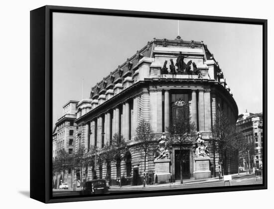 Australia House-Fred Musto-Framed Stretched Canvas