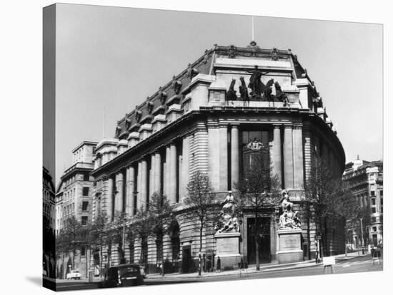 Australia House-Fred Musto-Stretched Canvas