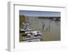 Australia, Murray River Valley, Blanchetown, Murray River, Houseboats-Walter Bibikow-Framed Photographic Print