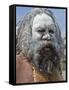 Australia New South Wales, an Aboriginal Man at Katoomba-Nigel Pavitt-Framed Stretched Canvas