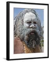 Australia New South Wales, an Aboriginal Man at Katoomba-Nigel Pavitt-Framed Photographic Print