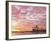 Australia, New South Wales, Sydney, Sydney Opera House, Boat in Harbour at Sunrise-Shaun Egan-Framed Photographic Print