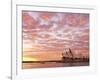 Australia, New South Wales, Sydney, Sydney Opera House, Boat in Harbour at Sunrise-Shaun Egan-Framed Photographic Print