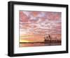 Australia, New South Wales, Sydney, Sydney Opera House, Boat in Harbour at Sunrise-Shaun Egan-Framed Photographic Print